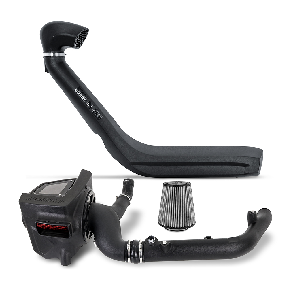 Mishimoto — Mishimoto 2021+ Bronco 2.7L Intake/Snorkel Bundle - Dry Washable Filter
Intake Package - view 10